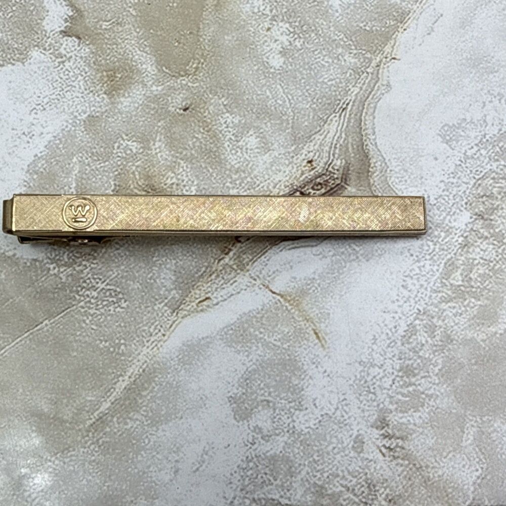 WESTINGHOUSE, Pennsylvania Anson TIE CLIP BAR, 30 YRS SERVICE, 12K Gold Filled